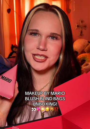 @Makeup By Mario thank you for this blind bag surprise! are YOU trying this new launch?😏🌟💖 #unboxing #hauls #haultok #makeuphaul #makeupbymario #blush #newlaunch #blindbags #blindbagopening #blindbagunboxing #makeupunboxing