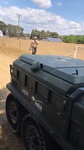 2.3K views · 14 reactions | MLA has been testing autonomous vehicles at Carwoola pastoral company this week. The aim of this trial is to test the vehicle's autonomous uses in a working agricultural environment. This includes tracking to set locations via GPS waypoints, feed distribution, weed control and robustness of the vehicle. | Meat & Livestock Australia | Facebook