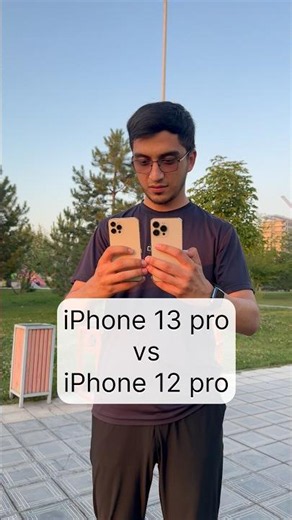 iPhone 13 pro vs iPhone 12 pro camera test