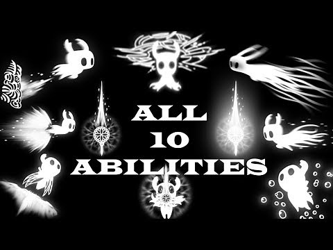 Secret Abilities , All 10 Hollow knight abilities location on map