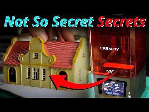 Resin 3D Printing HO Scale Buildings: The Not-So-Secret Secrets