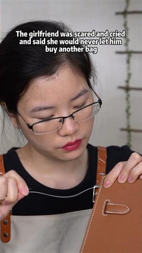 High-end handcrafted leather bag, different color options, do you love it?🥰