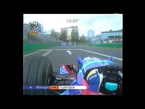 Jean Alesi F1 Onboard Melbourne 1998