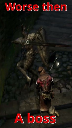Everyone is just a boss or mini boss in Dark Souls #funnymoments