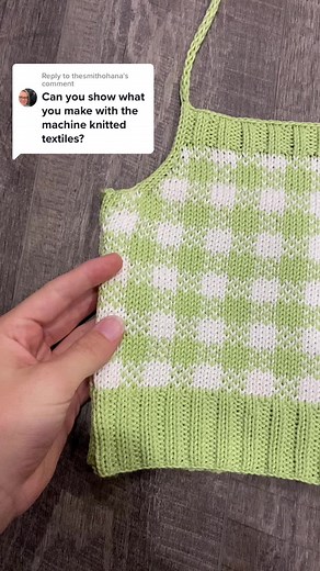 Garment Knitting with Punch Card Pattern - Knitting Machine Tutorial