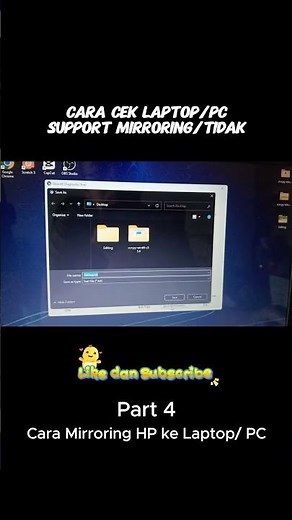 cara cek laptop support wireless display atau tidak (penting sebelum mirroring). #wirelessdisplay
