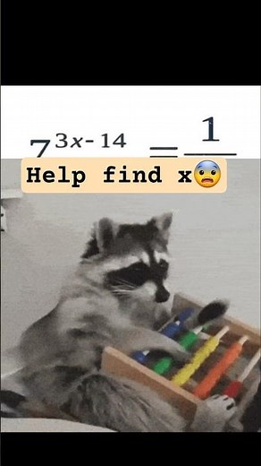 Find X Algebra Problem: How to Solve Exponents & Fractions #Maths #Algebra