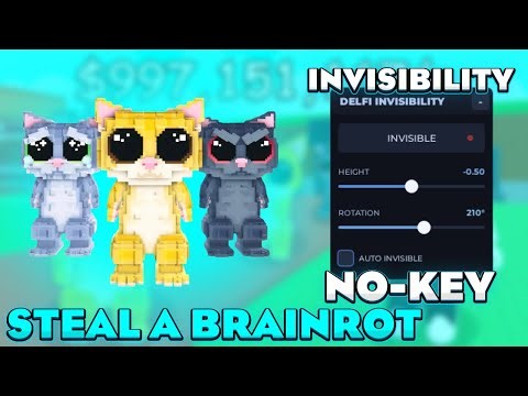 [👻INVISIBILITY] Steal a Brainrot Best Script | INSTANT STEAL FLY TELEPORT INFINITI JUMP ESP