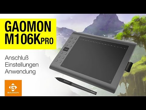 Grafiktablett Gaomon M106K Pro für Windows, Mac und Android