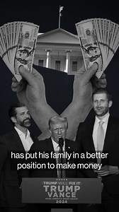 The Trump Family's Money-Making Machine