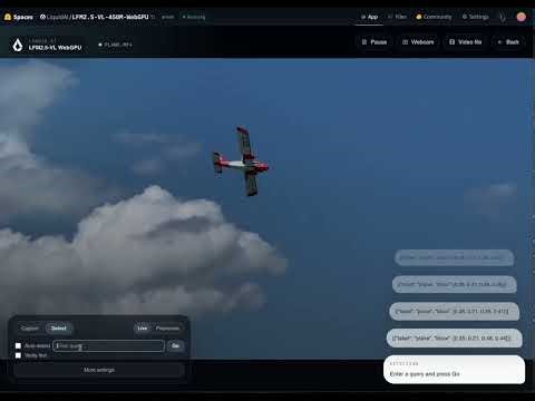 LFM2.5-VL-450M Demo: Structured Visual Intelligence, Edge to Cloud
