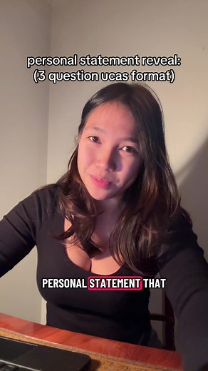 Personal Statement Reveal (3-Question UCAS Format) - What I Wrote