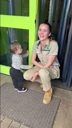 Little Girl Uses Cuteness to Break Back into the Zoo || ViralHog