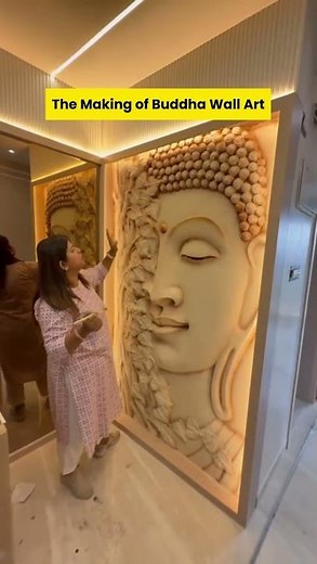 ✨ Transform Your Space with Buddha Wall Art 🪔 | Elegant & Peaceful Interior Vibes 🏡🎨