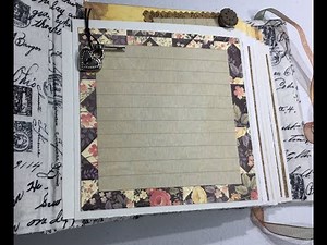 Recycled Cardboard Album | Easy with Grandma