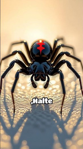 Dieses Netz ist kein Zufall: Schwarze Witwe