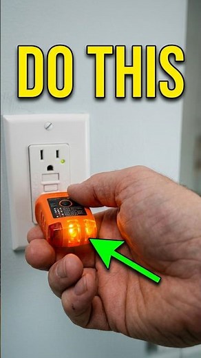 How to Use a GFCI Outlet Tester 30 Seconds #GFCI #HomeInspection #HomeownerTips #electrical #diy