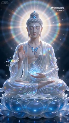 Recite Buddhist prayers and pray for world peace.