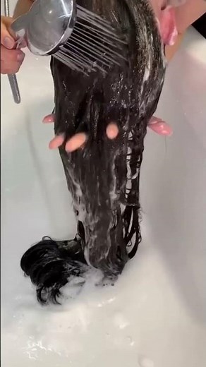 ✨ The Ultimate Long Hair Care Routine | Deep Clean & Silk Shine Transformation✨ #neat #wigsandbeauty