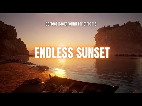 This Sunset Loop Feels Unreal 🌅 Endless Ocean Calm