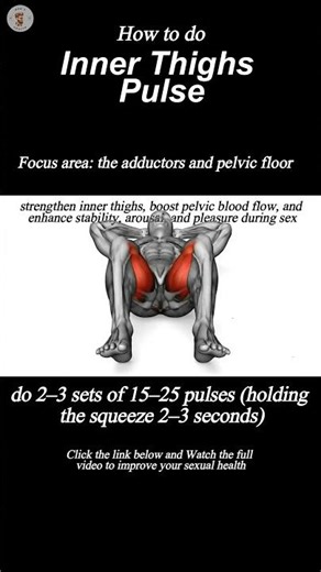 How to Perform Inner Thigh Pulses With Perfect Form