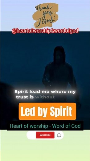Spirit lead me where my trust is without borders Oceans Hillsong United #livinghope #worshiptogether