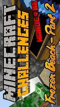 I ALMOST DIED! | ❄️ Snowy Beach Part 2 - Minecraft Hardcore Challenges