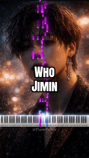 Who - Jimin #piano #tutorial #pianotutorial #who #jimin