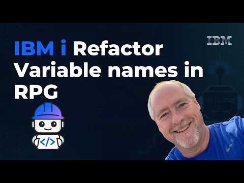 IBM Bob- IBM i Refactor Variable names in RPG