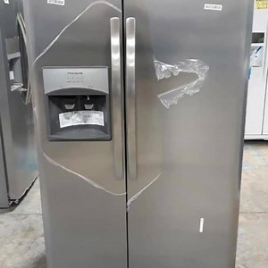 20K views · 54 reactions | $682 New Stainless Frigidaire Refrigerators Model: FFSS2615TS Brand New Units with Full Factory Warranty. All Sizes; Cheapest Prices in Oklahoma! | Nino's Trading Company - Tulsa | Facebook
