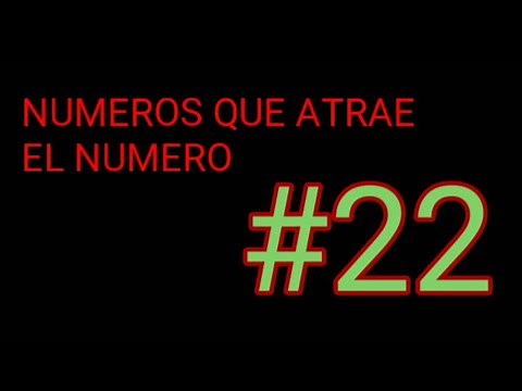WHAT NUMBERS TO PLAY WHEN THE NUMBER 22 COMES OUT, NUMBERS THAT PULL OR ATTRACT OTHER NUMBERS (TH...
