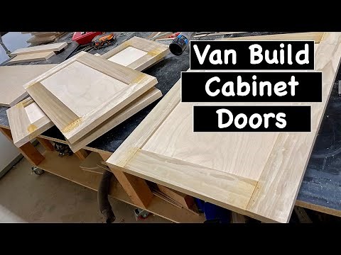 Van Build | How to Build Cabinet Doors and Drawer Faces