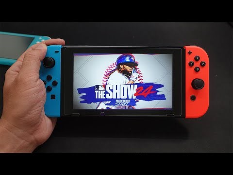 MLB The Show 24 Gameplay On Nintendo Switch OLED