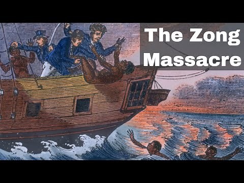 29th November 1781: The Zong Massacre sees 132 Africans thrown overboard by the crew of a slave ship