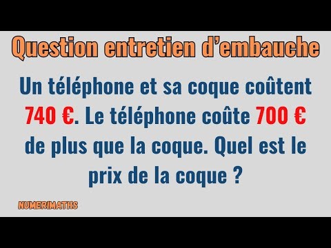 📚 Question entretien d'embauche : Évitez le piège des 40€ !