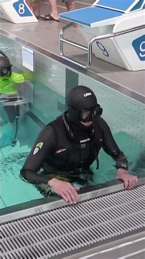 Longest Underwater Walk With ONE Breath 👀