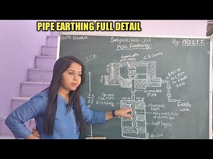 EE-303 : Lecture 2 -/Pipe Earthing//Earthing System/Estimating and Costing | हिंदी में |Full details