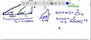 TRAVEL Kwan-Yong uses a theodolite to measure the angle of elevation from the ground to the top of Ayers Rock to be 15.85^∘ . He walks half a kilometer closer and measures the angle of elevation to be 25.6^∘ . How high is Ayers Rock to the nearest meter? | Numerade