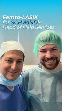 Hyperopia Treatment: Femto-LASIK for SCHWIND’s Head of Field Services | EyeLaser Vienna