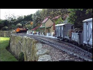 Live steam Garden Railway 16mm with Roundhouse and Pearce locos