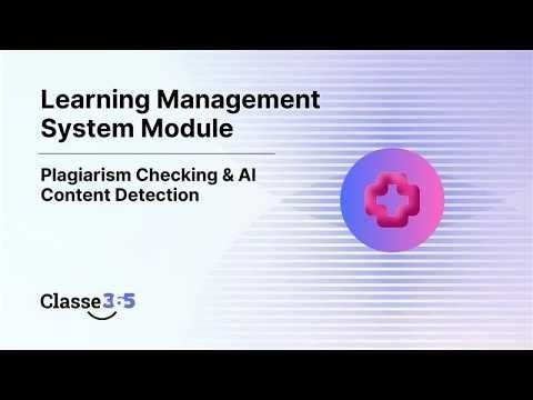 Plagiarism Checking AI Content Detection | Classe365