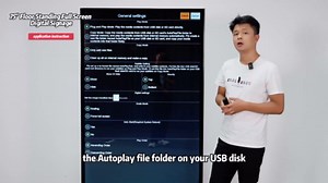 75 Inch Full Screen Indoor Floor Stand Digital Signage Digital Kiosks With Android System Lcd Poster Display With WiFi HDMI/USB Input Auto Media Player