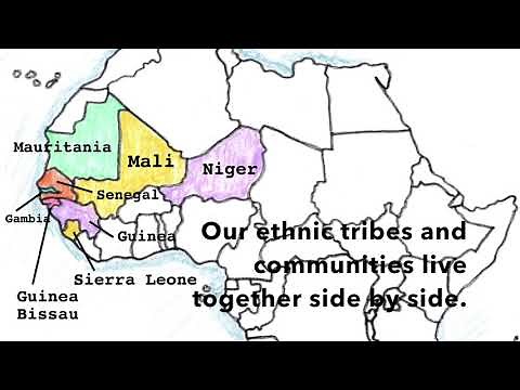 West Africa Part 1 (Niger - Sierra Leone), Africa Geography Song