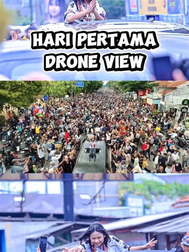 Antusias Masyarakat Cirebon menyambut Kedatangan Dede April