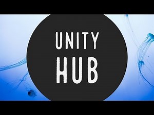 First day using the Unity Hub - Quick thoughts - Unity3D