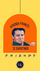 Na série "Friends", o personagem Joey que é interpretado por Matt LeBlanc, tenta aprender francês e alegra nossa semana 🤣🤣🤣. Adoro essa série e para melhorar meu francês, eu assisti as 10 temporadas em francês. 👉Aprender francês através de séries pode ser uma abordagem divertida e eficaz. Escolha séries que sejam do seu interesse, assista com legendas em francês para acompanhar a pronúncia e, eventualmente, tente assistir sem legendas para desafiar suas habilidades de compreensão auditiva. I