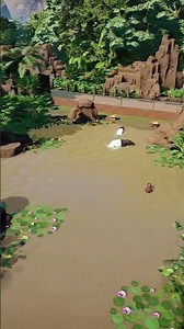 Sneak peek: Cozy Little Jungle Lagoon For MALAYAN TAPIRS! 🌿✨ #planetzoo #zoobuild #malayantapir