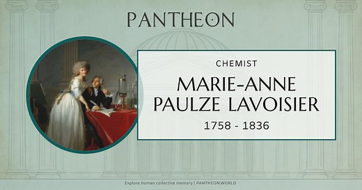 Marie-Anne Paulze Lavoisier Biography | Pantheon