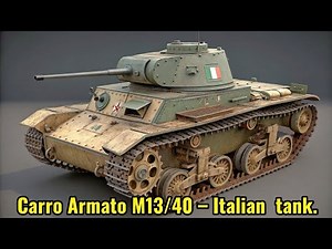 What was the Italian M13/40 tank capable of? A full analysis.