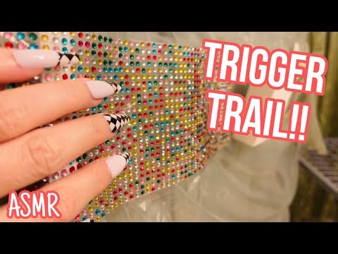 ASMR 💫 Trigger Trail! * Tapping, Scratching & More! * No Talking * ASMRVilla